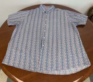 Cremieux Classics Men's Short Sleeve Button Down Shirt XXL